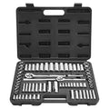 Socket Set, 69 Pieces, 3/8 & 1/4 Inch Drive Socket And Ratchet Set, SAE And Metric, Deep And Standard, Mechanic Tool Kit With Accessories And Storage Case, CR - V Alloy Steel, For Auto Repair - Noventis Home