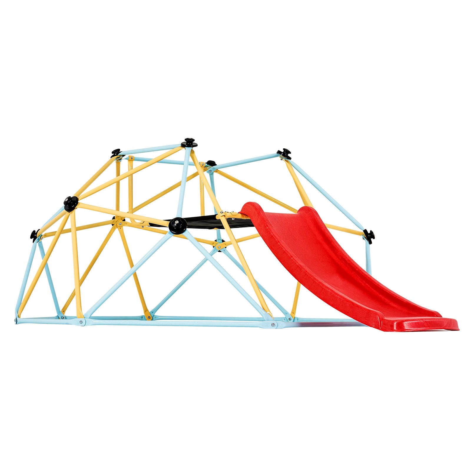 Klimkoepel 244cm met Glijbaan, voor Kinderen van 3 - 9 Jaar, Draagt 270kg, Buiten en Binnen Speeltoestel - Noventis Home
