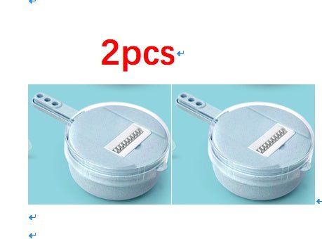 8 In 1 Mandoline Slicer Vegetable Slicer Potato Peeler Carrot Onion Grater With Strainer Vegetable Cutter Kitchen Accessories - Noventis Home