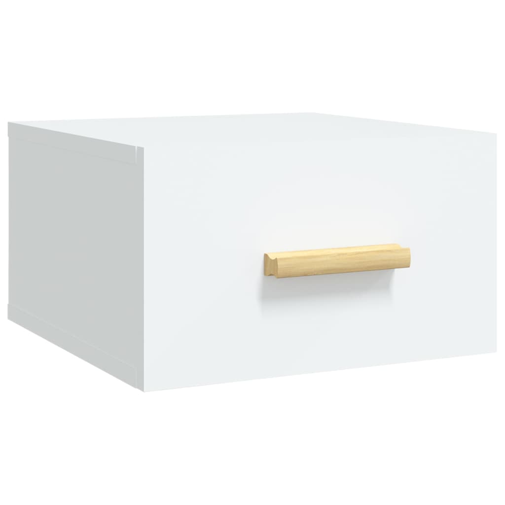 Wandgemonteerde Nachtkastjes 35x35x20cm - Set van 2 - Noventis Home