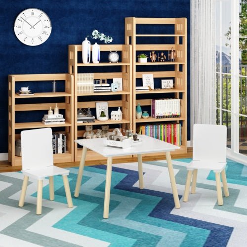Wooden Children's Table And 2 Chairs Set - Noventis Home