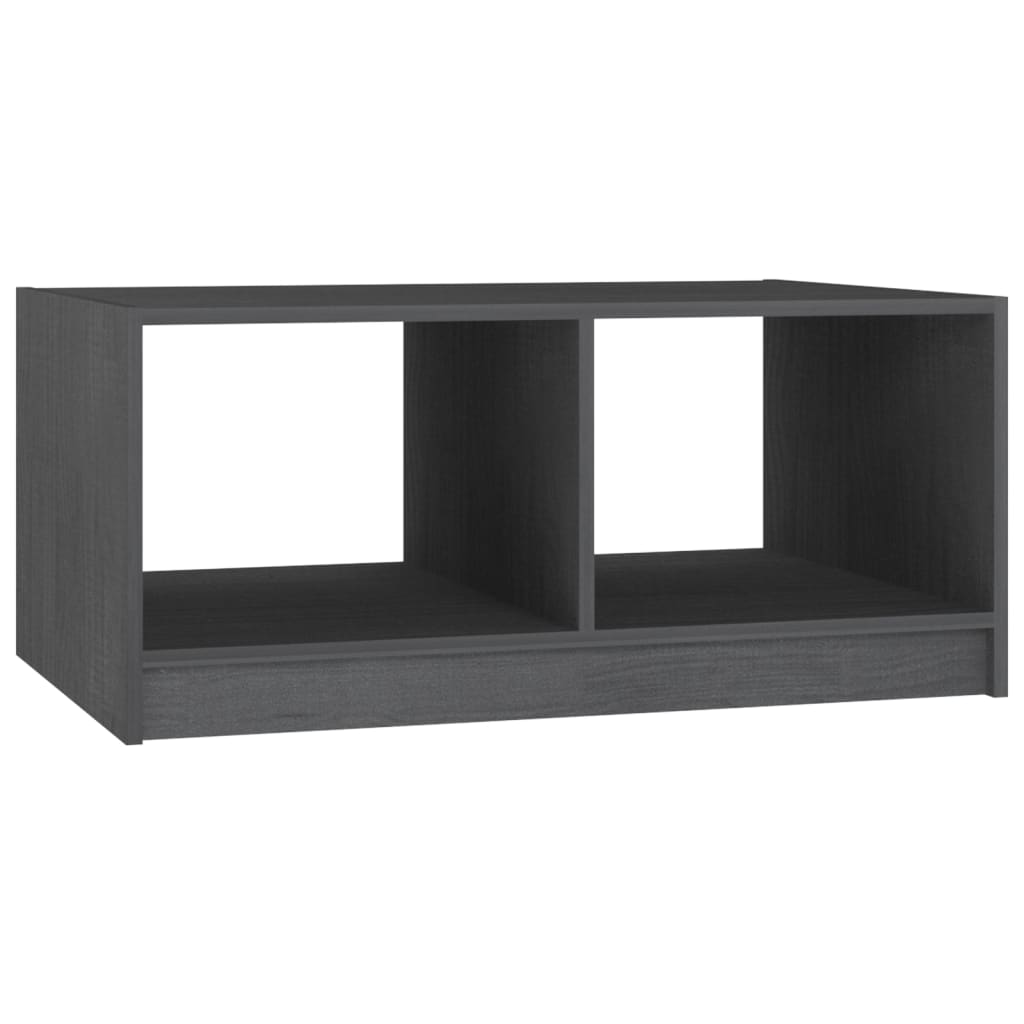 Coffee table 75x50x33.5 cm Solid pine wood - Noventis Home