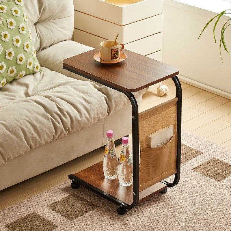 Side Table C Shaped For Sofa Coffee End Tables For Living Room Bedside Tables UK - Noventis Home