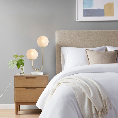 Metal 2 - Light Globe Table Lamp - Noventis Home