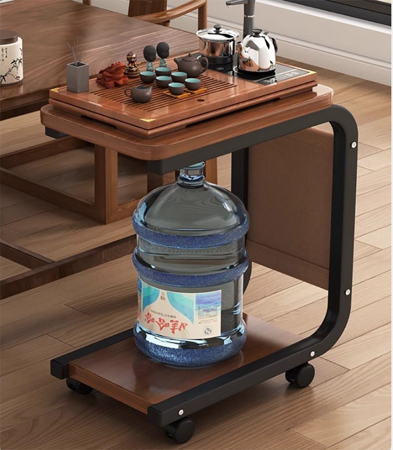 Side Table C Shaped For Sofa Coffee End Tables For Living Room Bedside Tables UK - Noventis Home