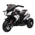Elektrische Kinder Motorfiets, 3 Wielen, Muziek, Toeter en Verlichting, Zwart