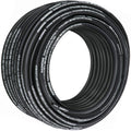 Hydraulic Hose 328 Feet Rubber Hydraulic Hoses With 2 High - Tensile Steel Wire Braid, Inner Diameter 3/8 Inch, 5000 PSI Max, Bulk Hydraulic Hose - 40 °F To 250 °F, Hydraulic Oil Flexible Hose - Noventis Home