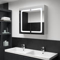 LED mirror cabinet 80x12.2x68 cm - Noventis Home