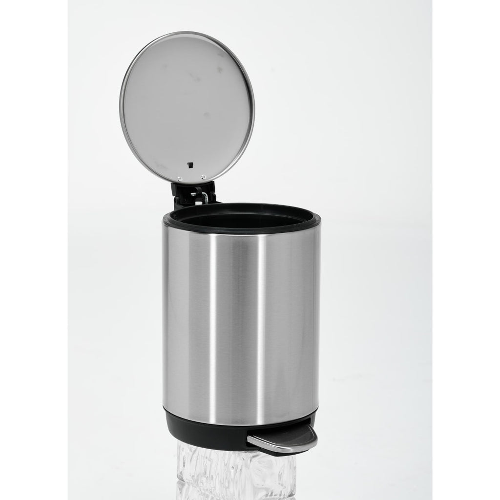 SSTC001 - 3L - S, Stainless Steel Kitchen Trash Can, 3L - Noventis Home
