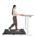 Under Desk Treadmill With Incline,Walking Pad For Home Office,Portable Walking Treadmill 1.0HP,Walking Jogging Machine With 242 Lbs Weight Capacity,LED Display,1.0 - 6.0km H - Noventis Home