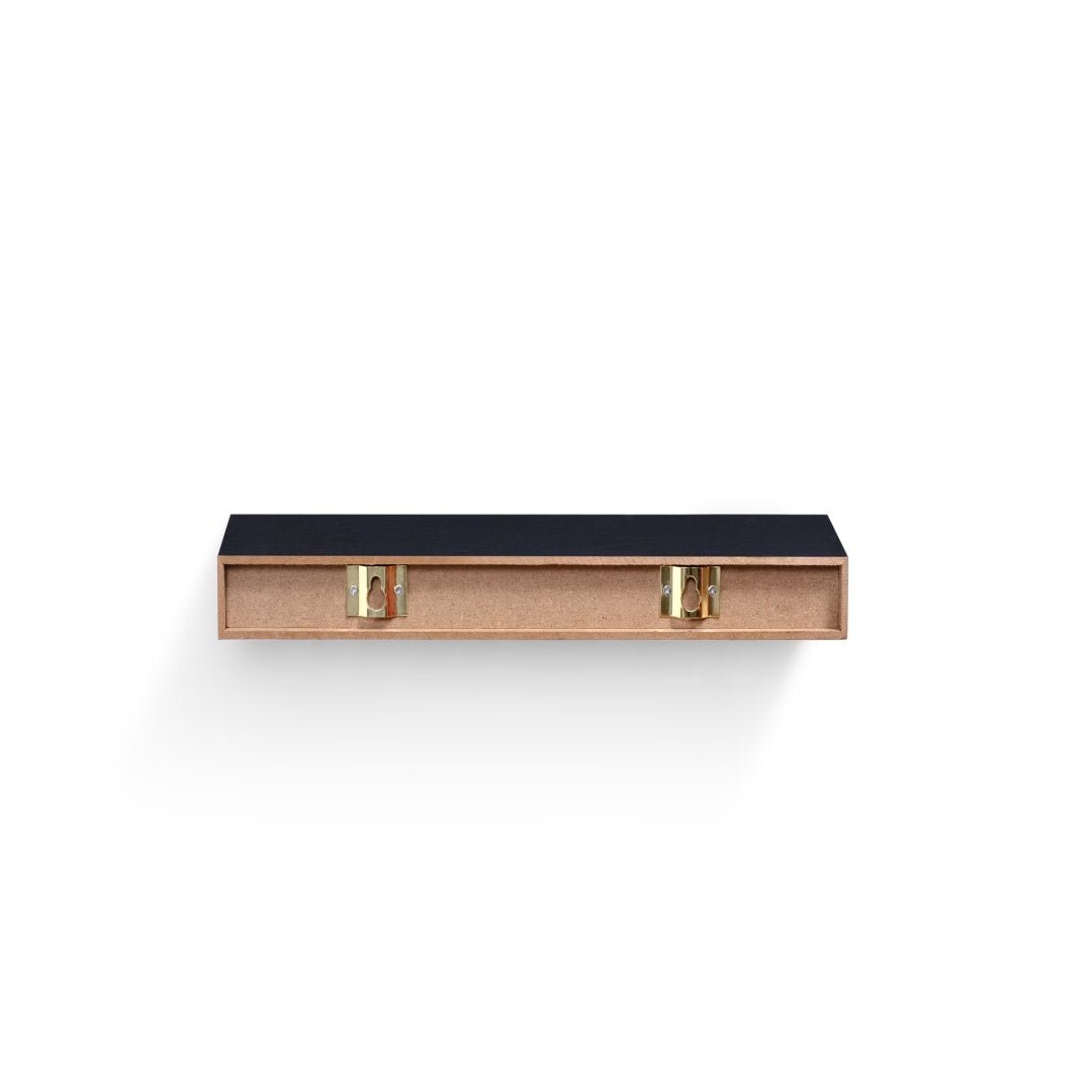 Floating Shelves 31.5 Wall Mounted Wood Shelves For Bathroom, Bedroom, Living Room, Kitchen, Hanging Shelf For Books Storage Decor With Invisible Brackets, Maple - Noventis Home