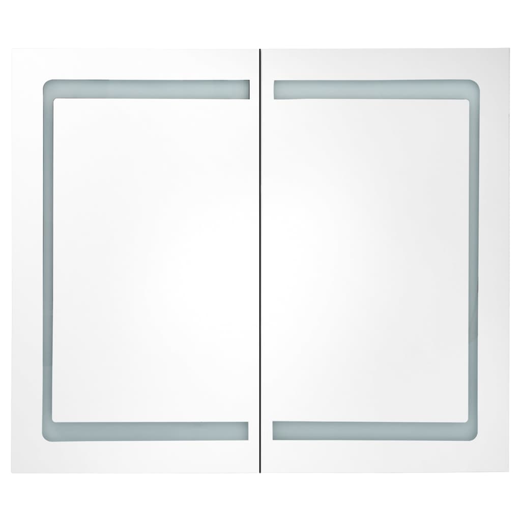 LED mirror cabinet 80x12.2x68 cm - Noventis Home