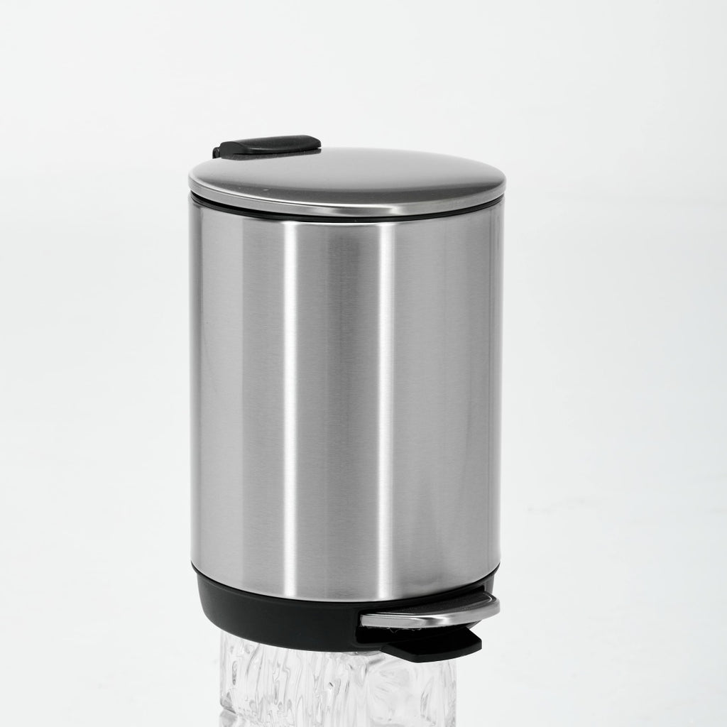 SSTC001 - 3L - S, Stainless Steel Kitchen Trash Can, 3L - Noventis Home