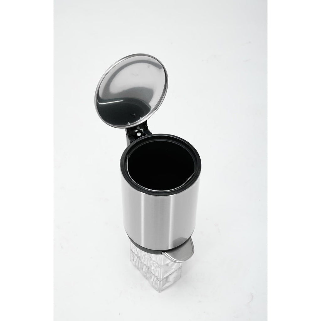 SSTC001 - 3L - S, Stainless Steel Kitchen Trash Can, 3L - Noventis Home