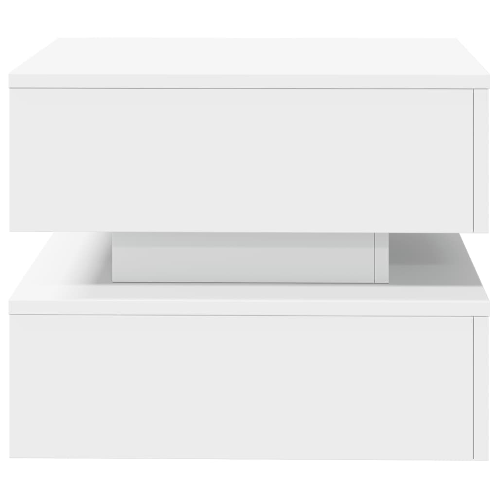 coffee table with LED lights 50x coffee table with - Noventis Home