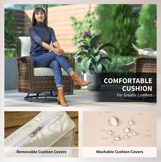 Pieces Patio Furniture Set - Noventis Home
