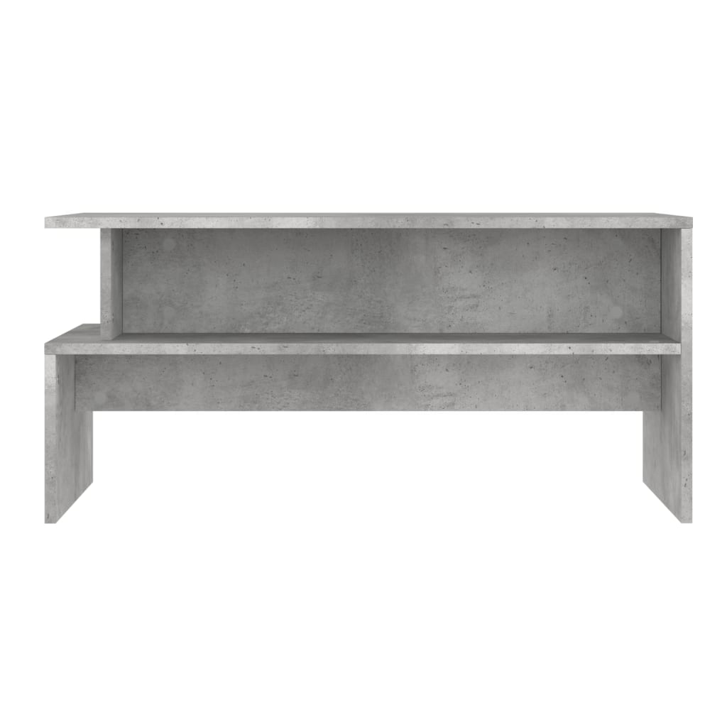 Coffee Table Concrete Grey 90x55x42.5 cm Wood - based material - Noventis Home