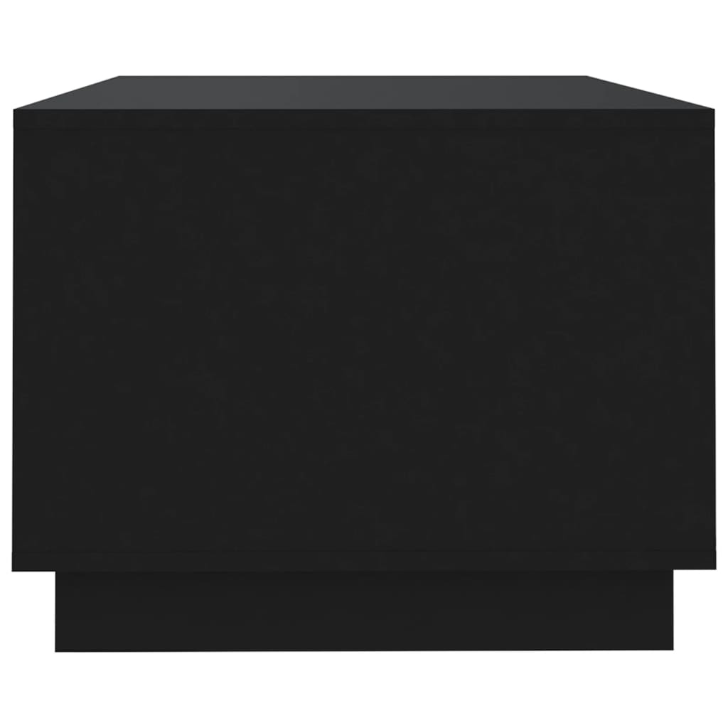 Salontafel 102cm, Houtcomposiet, Zwart - Noventis Home