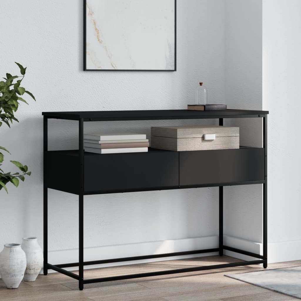 Console Table 100x Wood Material Console Table Sonoma Oak 100x - Noventis Home