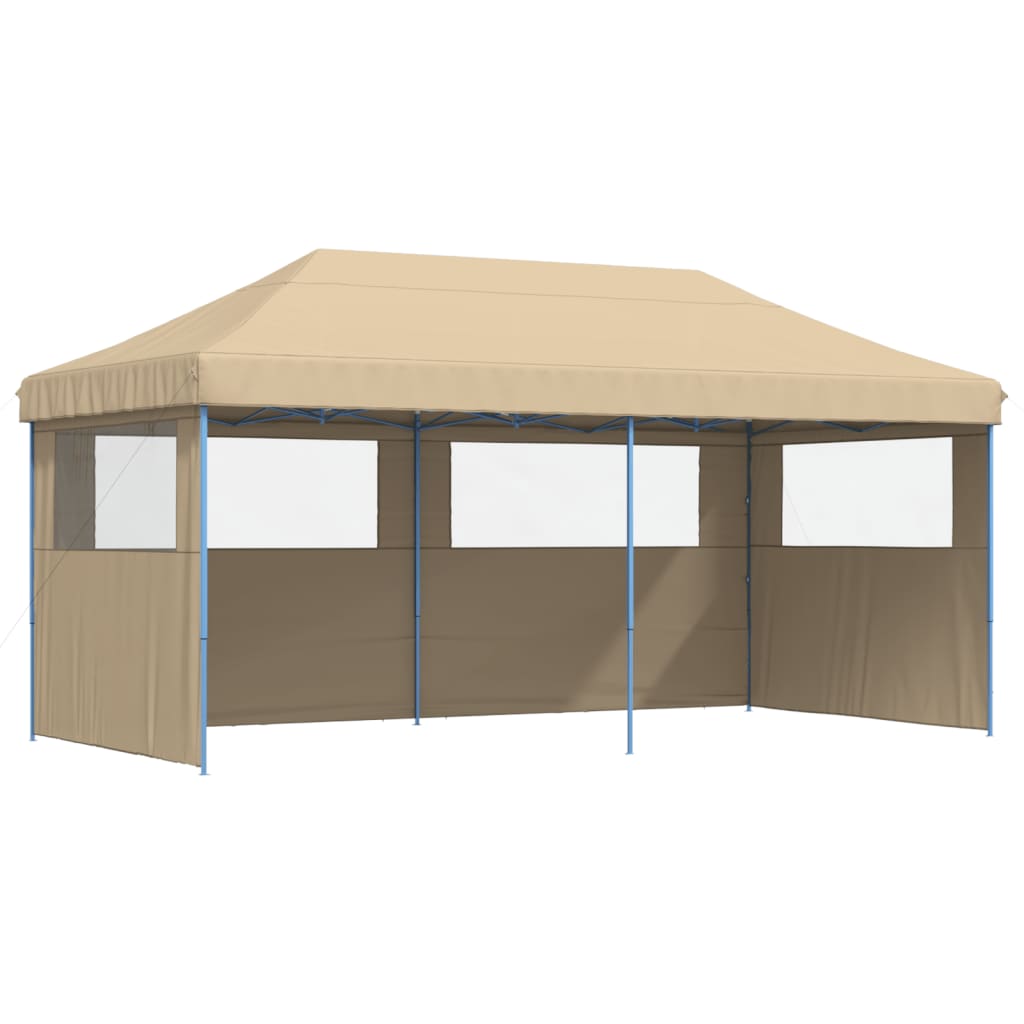 Foldable Pop - Up Party Tent with 3 Side Panels - Noventis Home