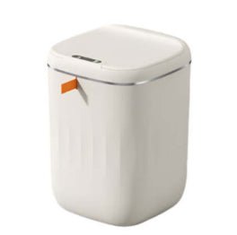 Smart Trash Can With Lid For Bedroom And Living Room Kitchen Storage Box Trash Can Induction Small Car Box Automatic Smart Dustbin Smart Trash Bin - Noventis Home