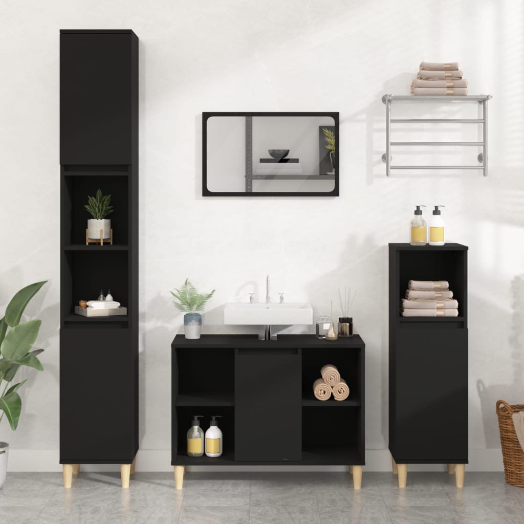 vanity unit 80x wood composite vanity unit 80x wood composite - Noventis Home