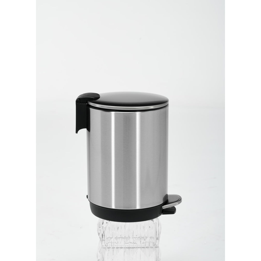 SSTC001 - 3L - S, Stainless Steel Kitchen Trash Can, 3L - Noventis Home