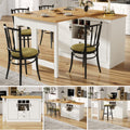 High - quality Extendable Bar Table With 360 Swivel Function And Storage Space, Adjustable Length From 120 - 180 Cm, Living Room, Dining Room, Home Office, Black Extendable Designer Bar Table, White - Noventis Home