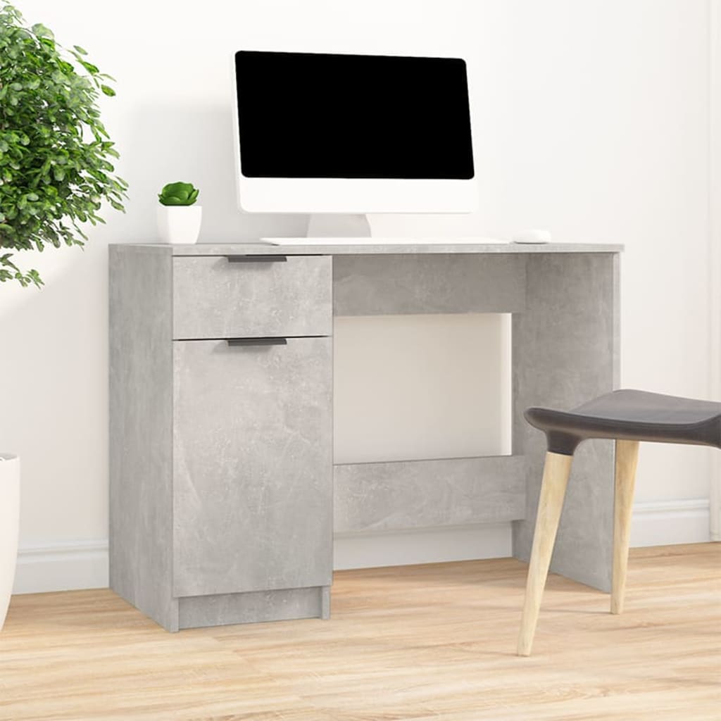 desk 100x wood - based material desk Sonoma oak 100x - Noventis Home