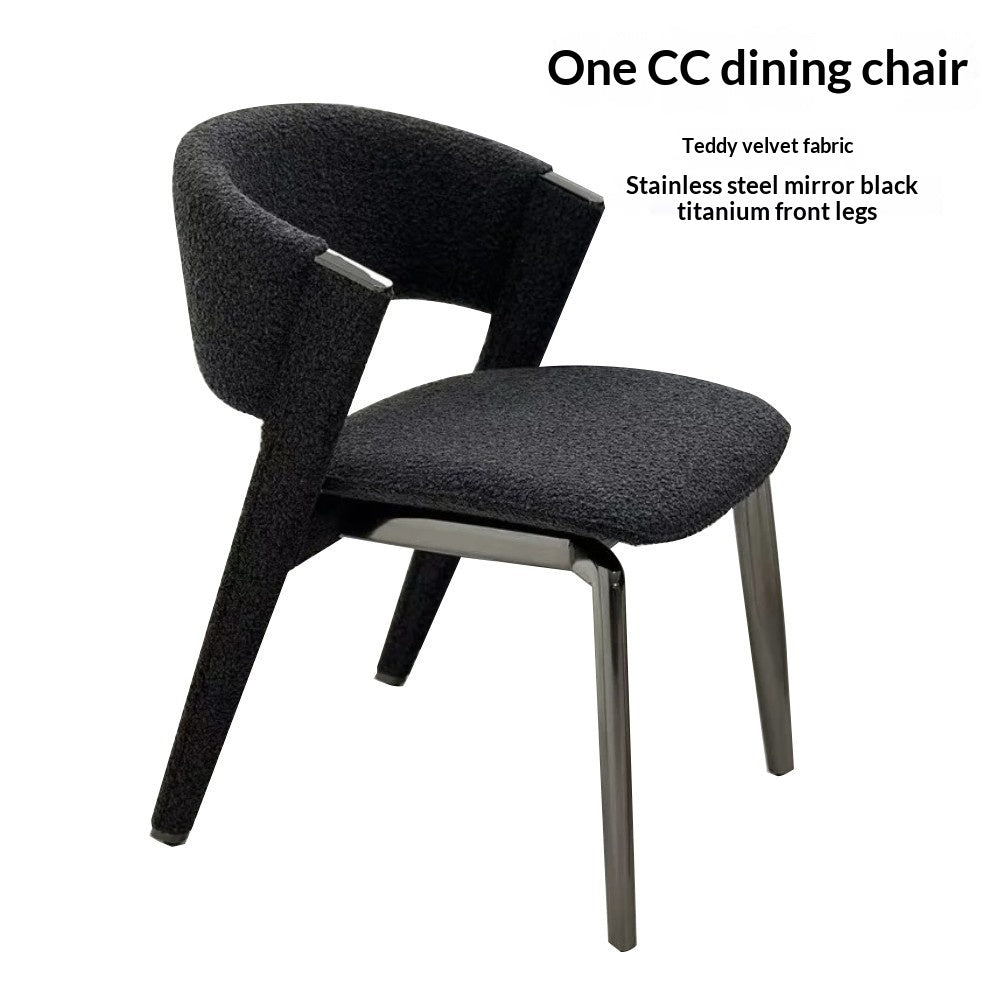 Moderne Minimalistische Woonkamerstoel, Crème - Noventis Home
