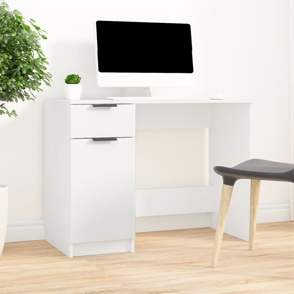 desk 100x wood - based material desk Sonoma oak 100x - Noventis Home
