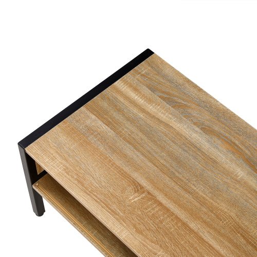 40.16 Inch Rattan Coffee Table - Noventis Home