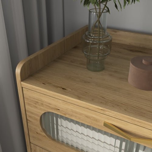 Wooden 6 - drawer Bedroom Vanity - Noventis Home
