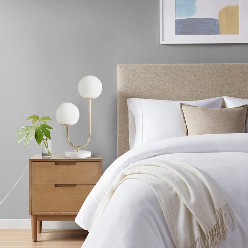Metal 2 - Light Globe Table Lamp - Noventis Home