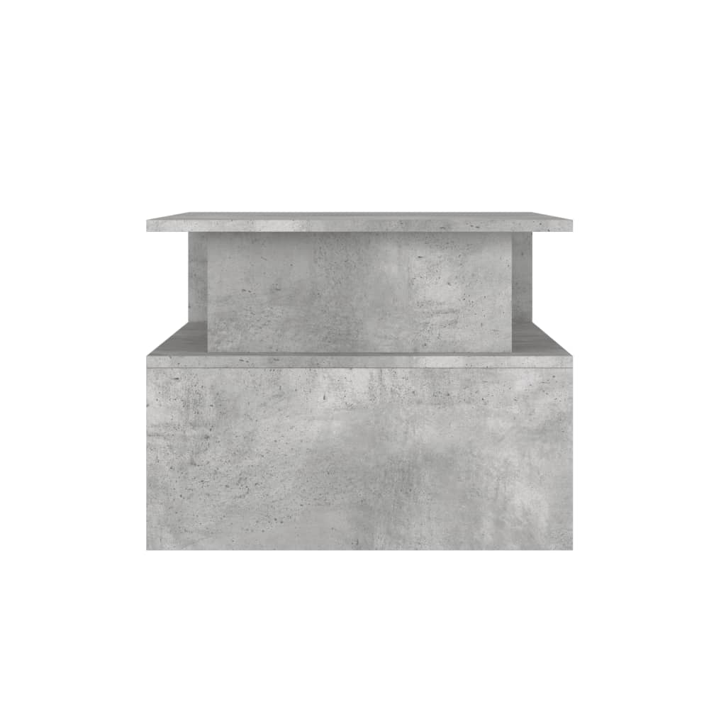 Coffee Table Concrete Grey 90x55x42.5 cm Wood - based material - Noventis Home