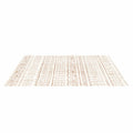 Wasbaar Vloerkleed 180x270cm, Antislip en Scheurbestendig, Huisdiervriendelijk, voor Slaapkamer en Woonkamer, Beige - Noventis Home