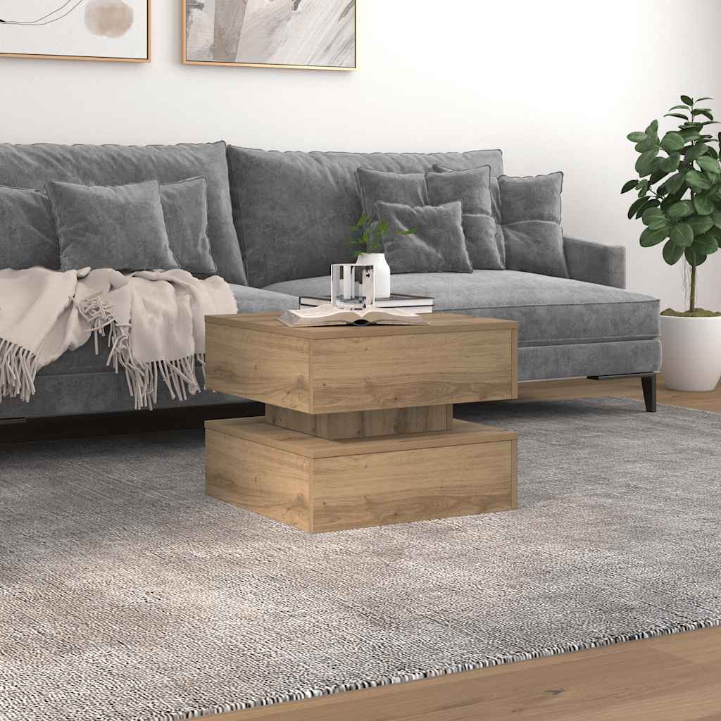 coffee table with LED lights 50x coffee table with - Noventis Home