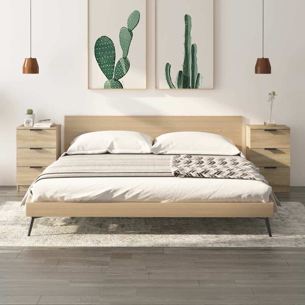 bedside tables, 2 pieces. 40x bedside tables 2 - Noventis Home