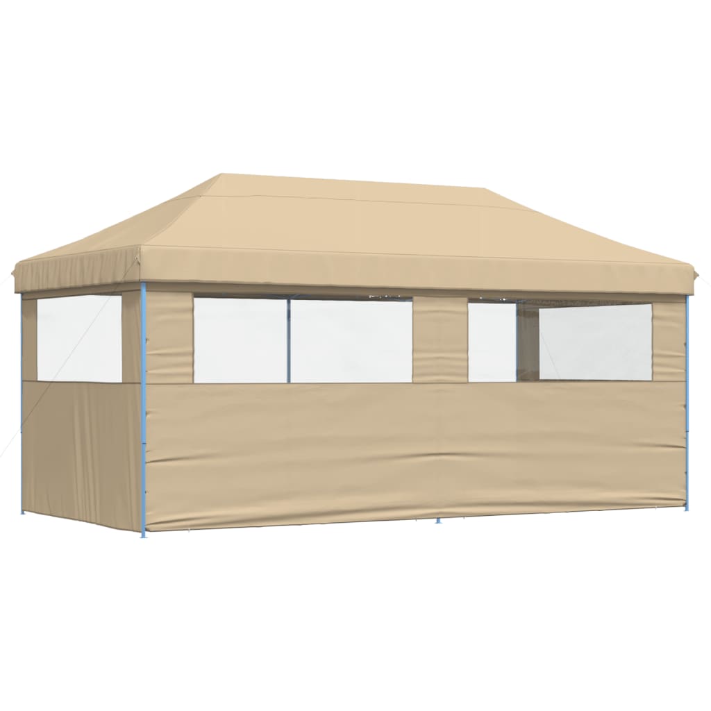 Foldable Pop - Up Party Tent with 3 Side Panels - Noventis Home