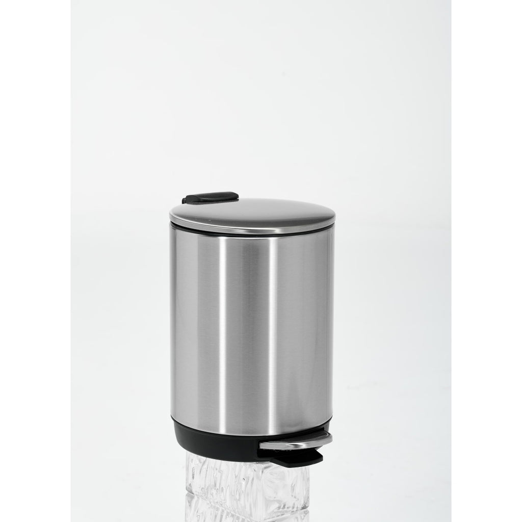 SSTC001 - 3L - S, Stainless Steel Kitchen Trash Can, 3L - Noventis Home