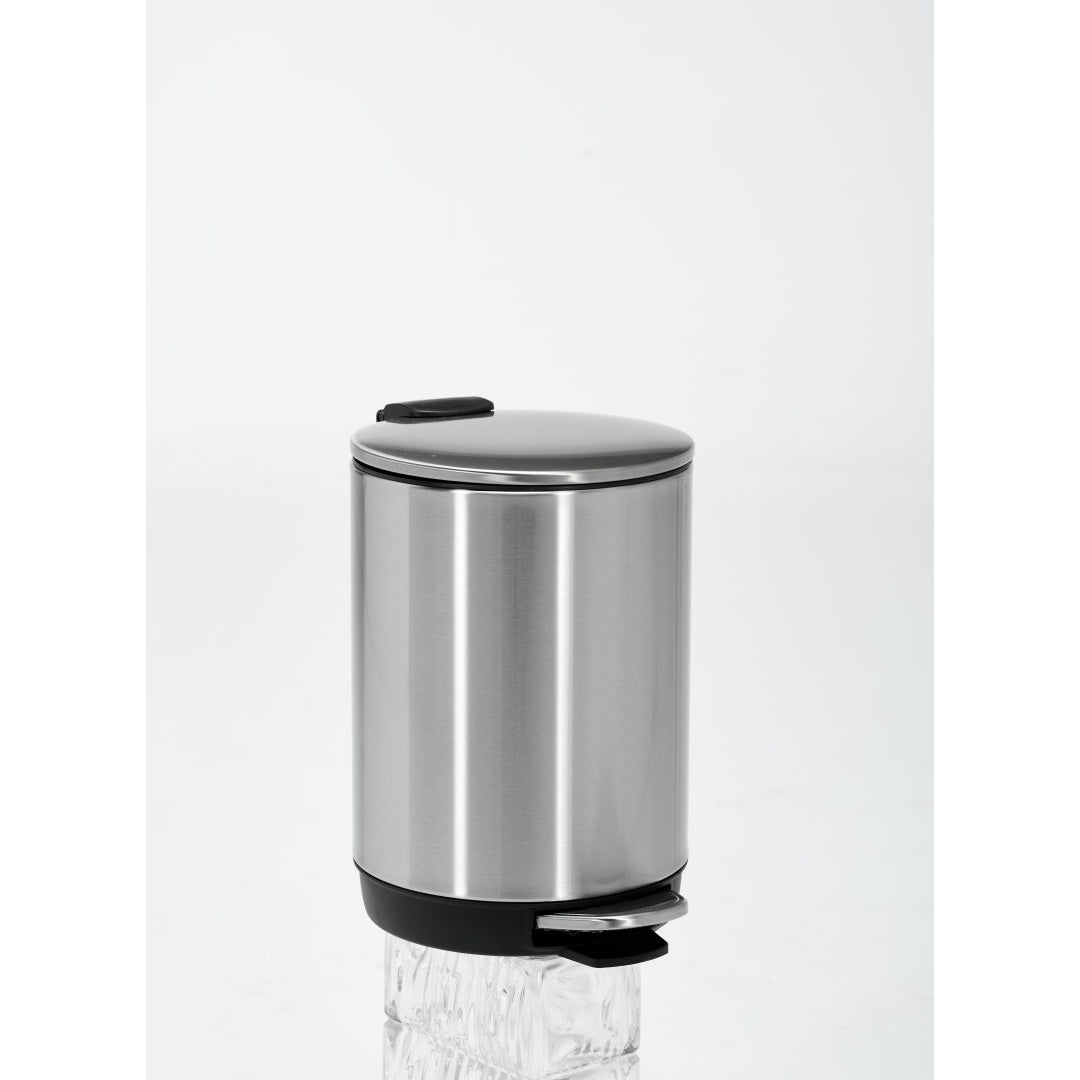 SSTC001 - 3L - S, Stainless Steel Kitchen Trash Can, 3L - Noventis Home
