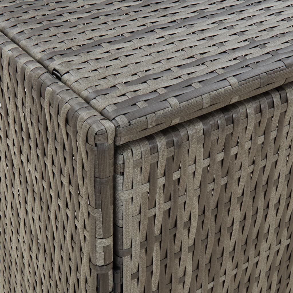 Garden Cabinet 198x55, Poly Rattan - Noventis Home
