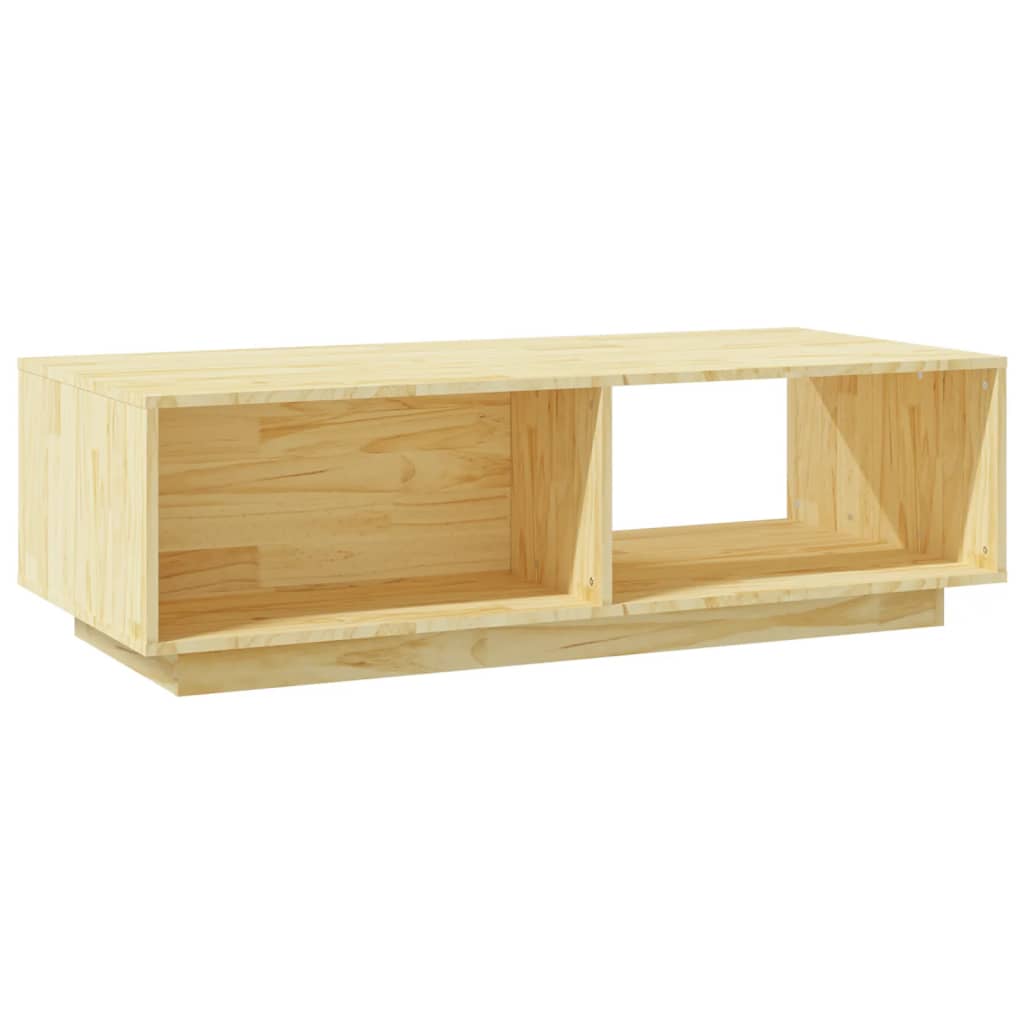 Salontafel 110x50x33,5cm, Massief Grenenhout - Noventis Home